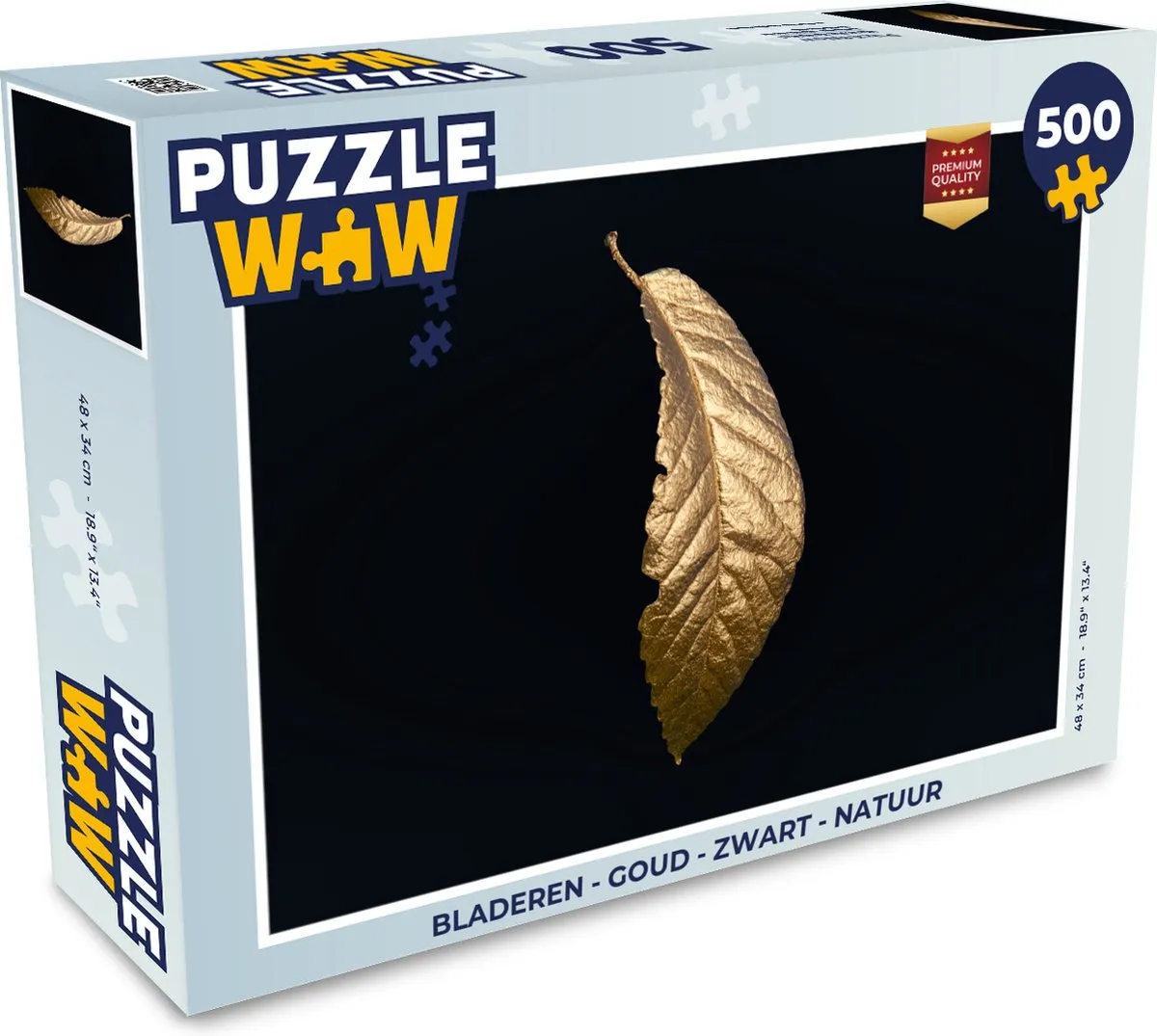 PuzzleWow Legpuzzel 500 Stuks - Multicolor