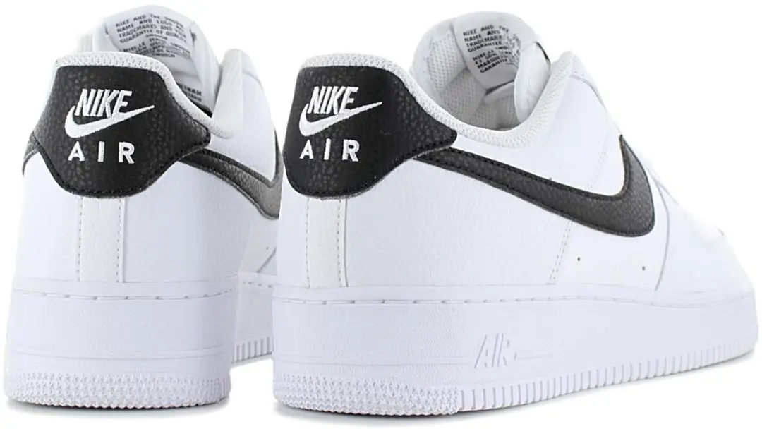 Nike Air Force 1 '07 Heren Sneakers 46 - Wit/Zwart - afbeelding 5 van 6