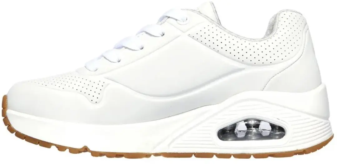 Skechers Uno-Stand On Air Jongens Sneakers - Wit - afbeelding 6 van 6