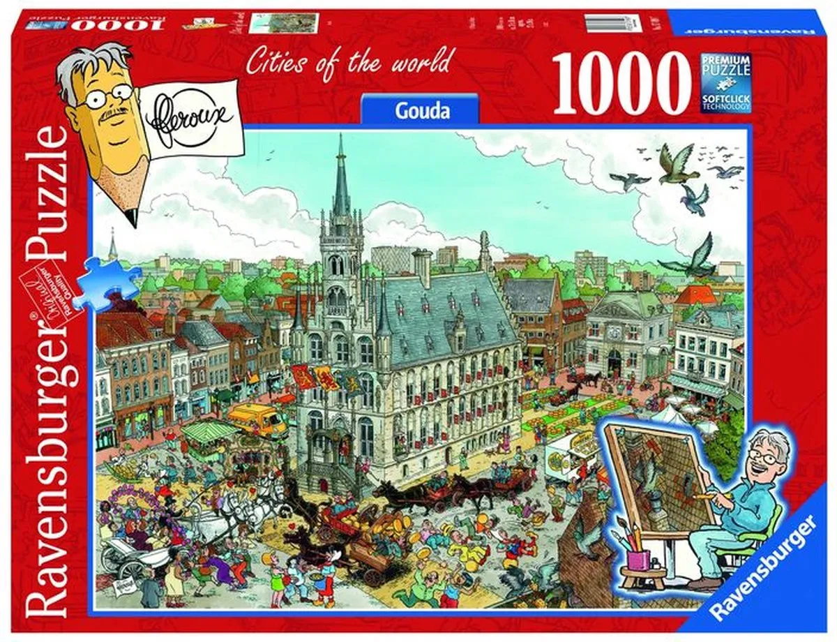 Ravensburger Fleroux Gouda Puzzel 1000 Stuks