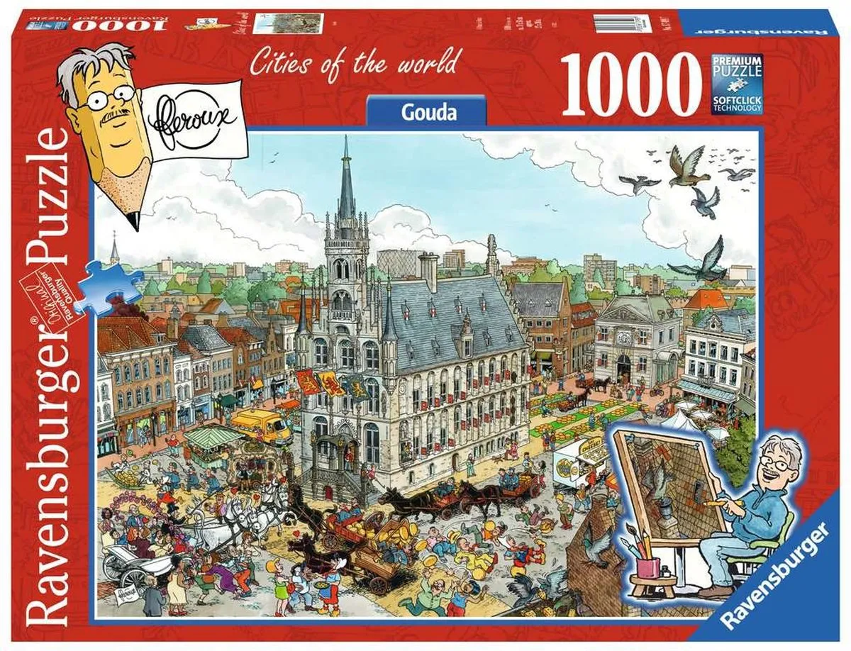 Ravensburger Fleroux Gouda Puzzel 1000 Stuks - 174997