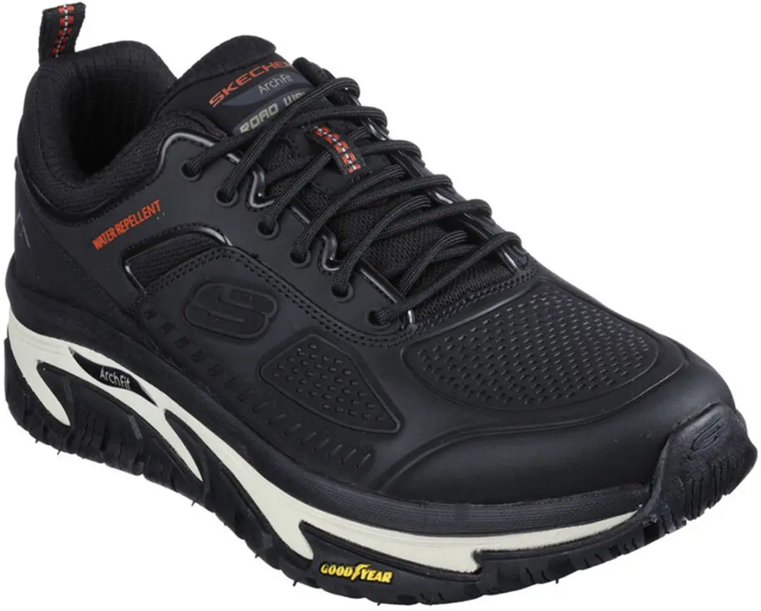Skechers Arch Fit Road Walker Recon Herensneakers - Zwart