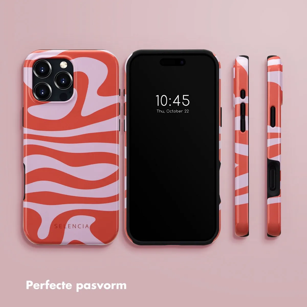 Selencia Hoesje iPhone 16 Pro Max Dream Swirl Pink - MagSafe - afbeelding 6 van 6