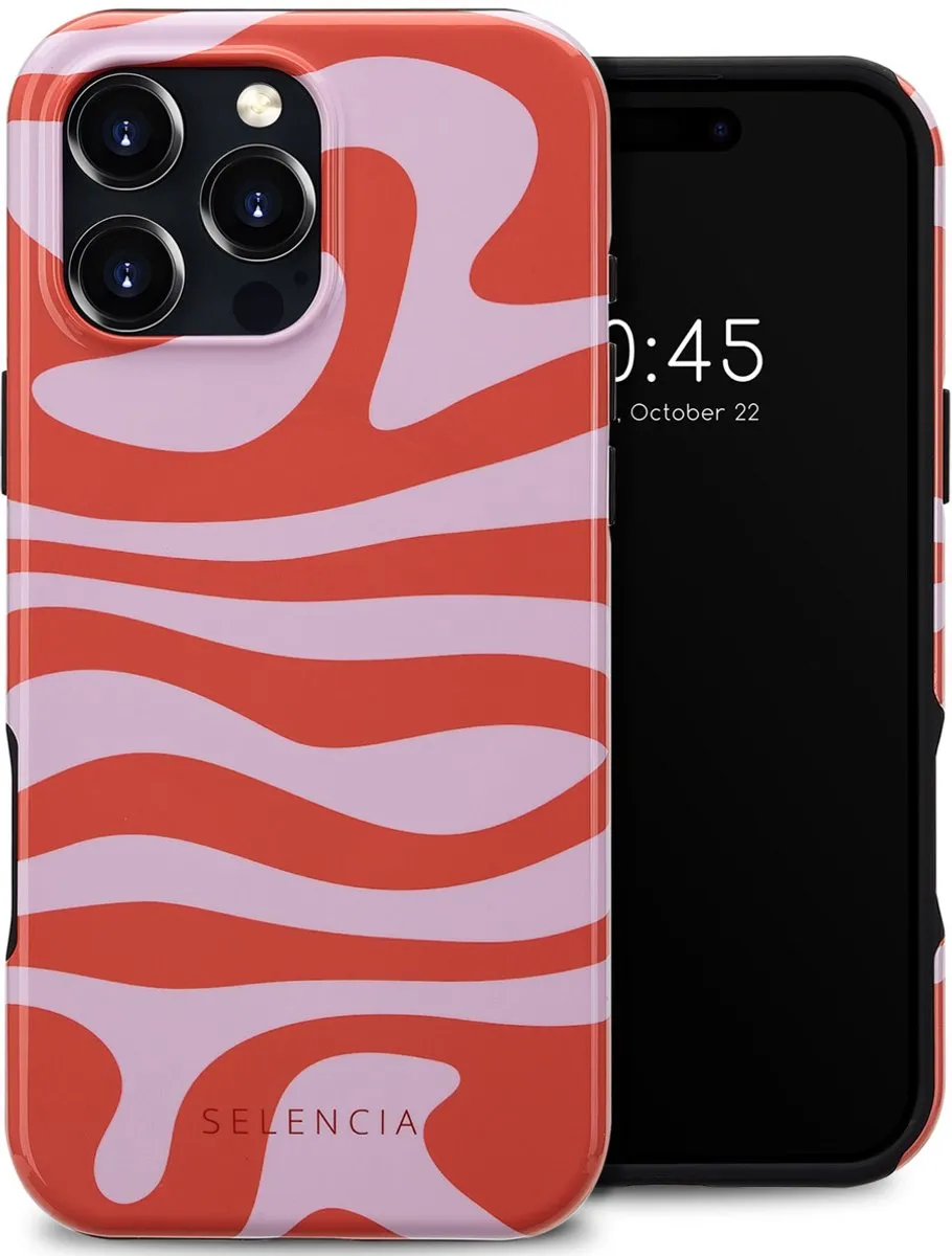 Selencia Hoesje iPhone 16 Pro Max Dream Swirl Pink - MagSafe