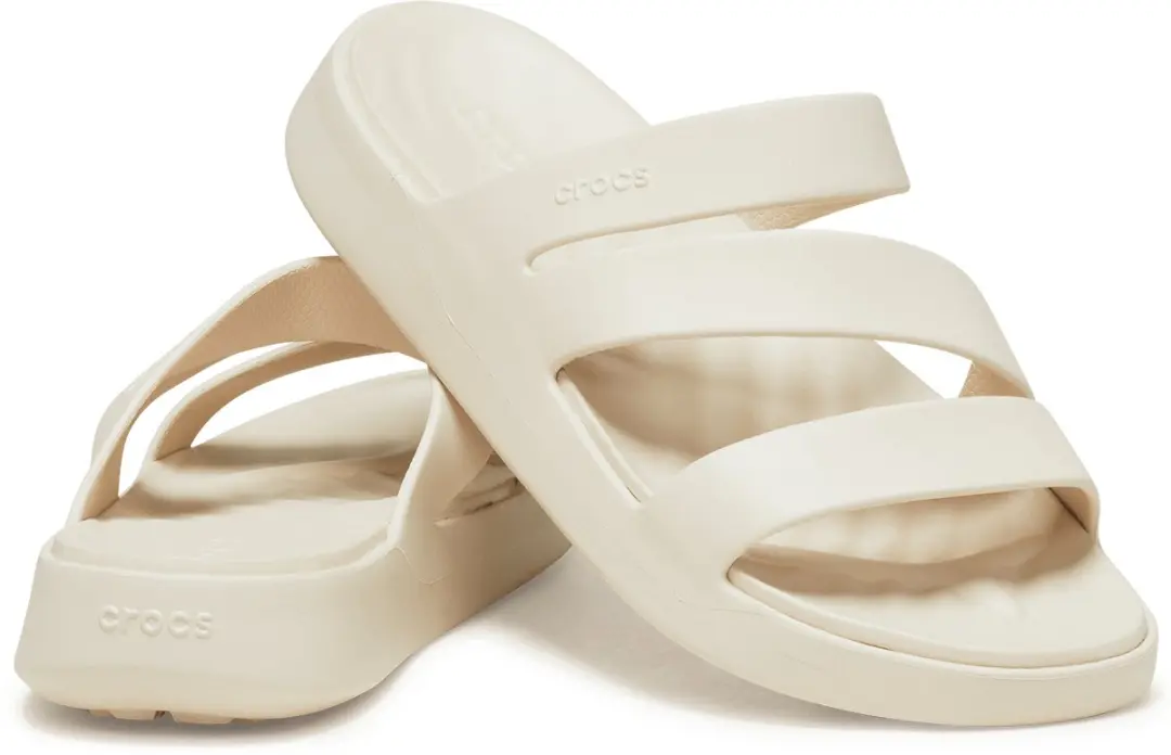 Crocs Getaway Strappy Slides 43 - Off White - afbeelding 6 van 6