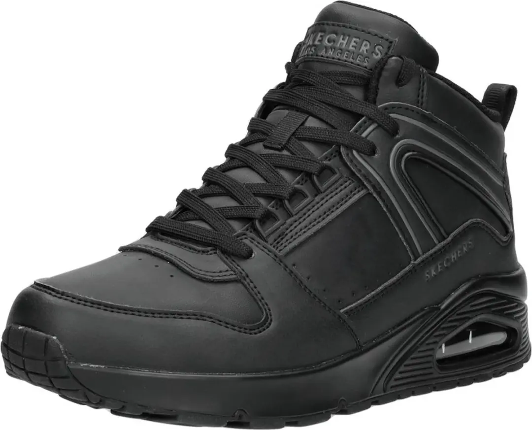 Skechers Uno Keep Close Heren Sneakers - Zwart - afbeelding 3 van 6