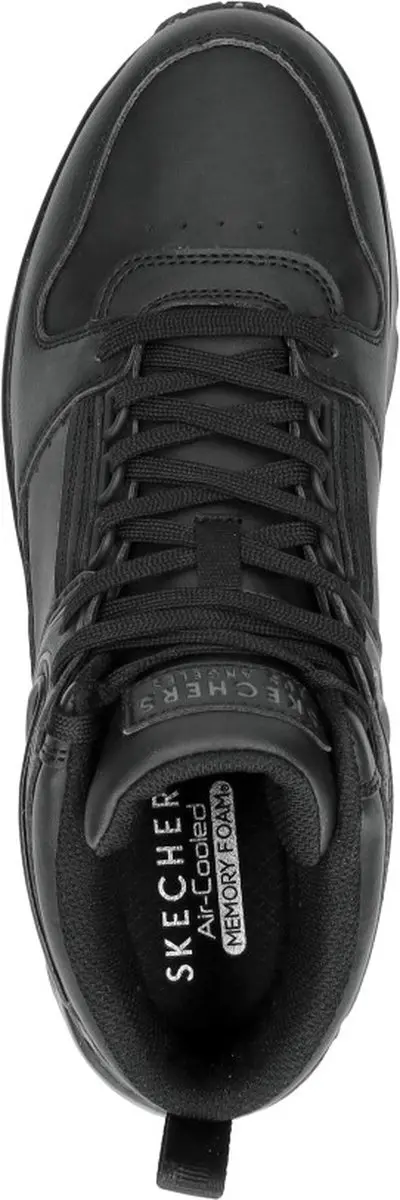 Skechers Uno Keep Close Heren Sneakers - Zwart - afbeelding 4 van 6