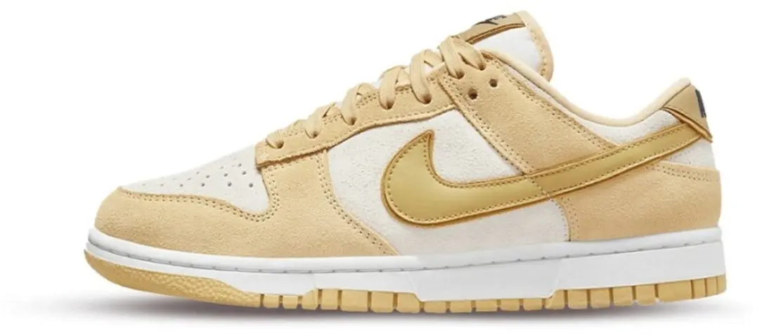 Nike Dunk Low Celestial Gold Suede (Women's)