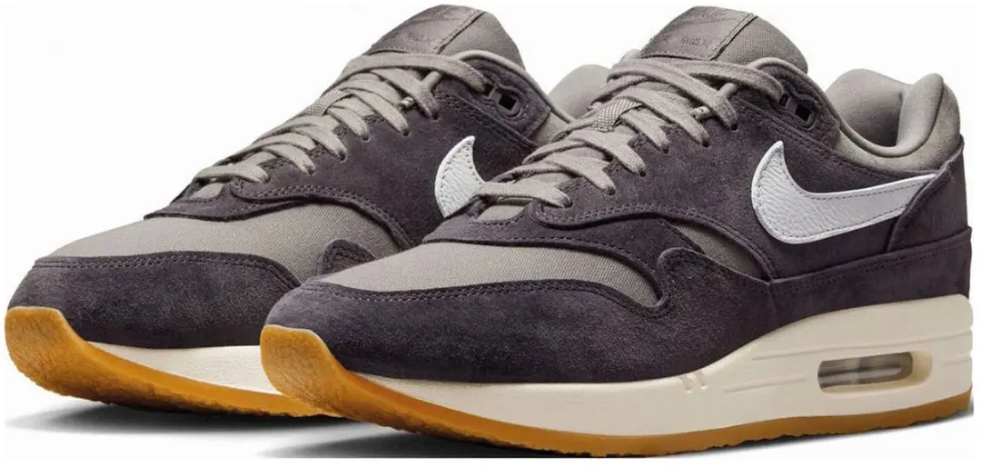 Nike Air Max 1 Premium 2 Sneakers - Soft Grey - afbeelding 3 van 6