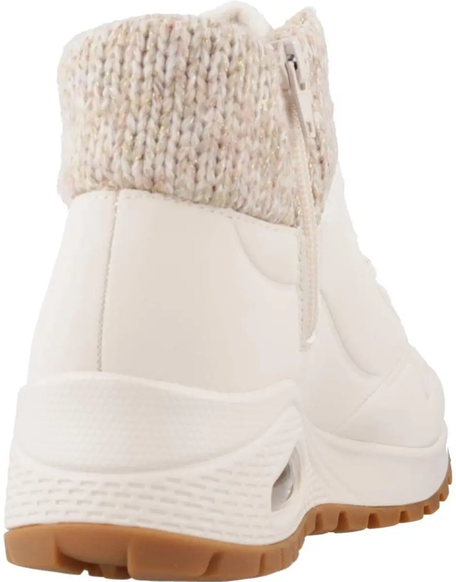 Skechers Uno Rugged Dames Sneakers 40 - Beige - afbeelding 6 van 6