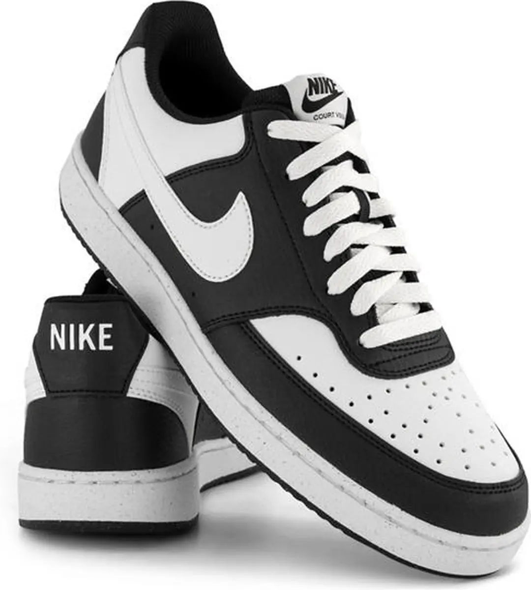 Nike Court Vision Low Sneakers - 42 - Zwart/Wit - afbeelding 6 van 6
