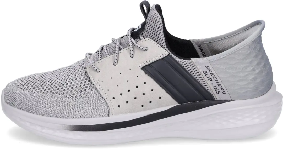 Skechers Slade Ocon Heren Instappers - Grijs - afbeelding 3 van 6
