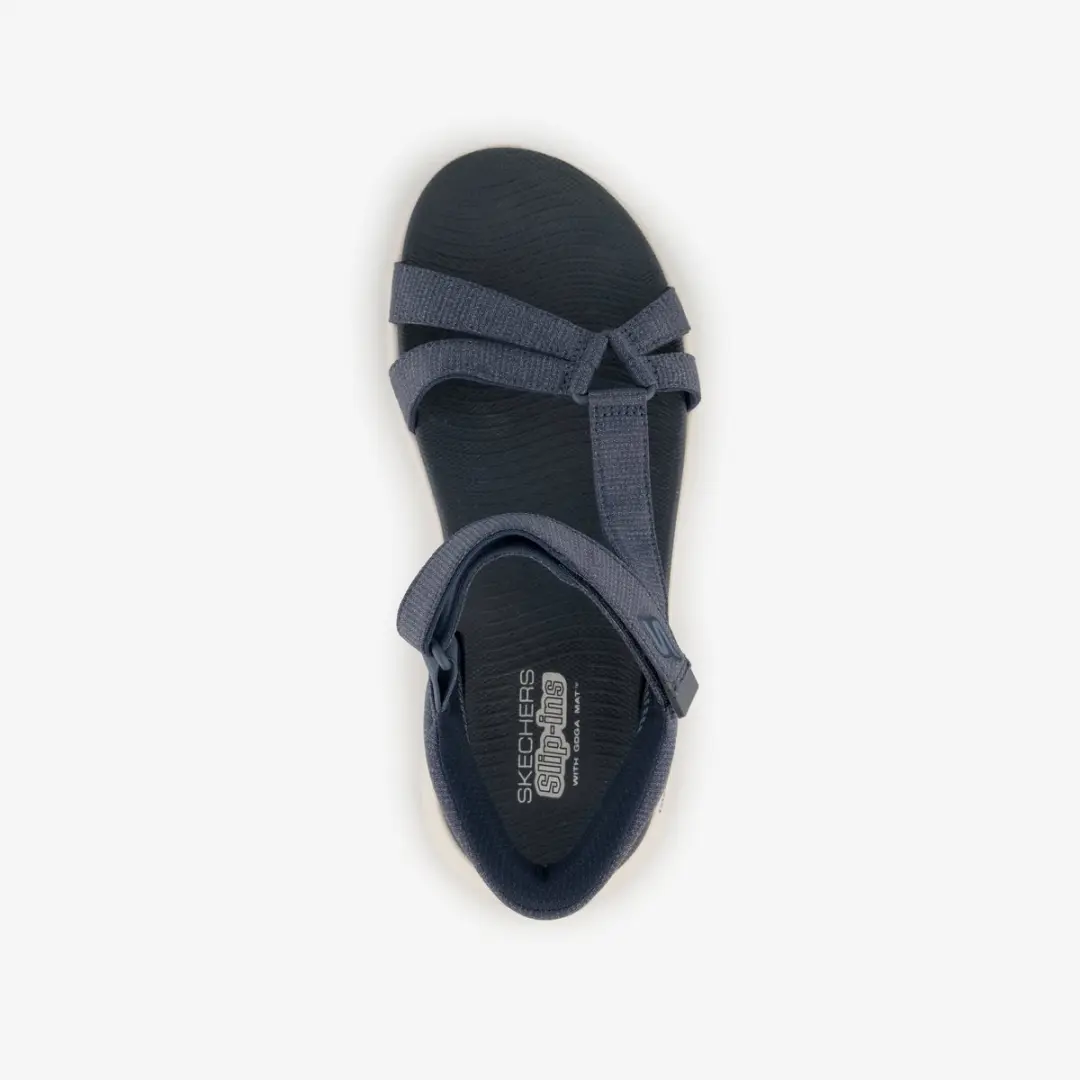 Skechers GOwalk Flex Sandalen Dames - Navy