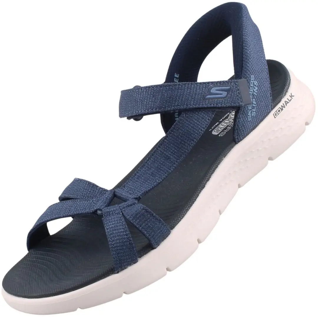 Skechers GOwalk Flex Sandalen Dames - Navy - afbeelding 6 van 6