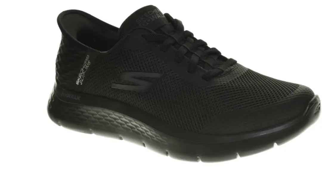 Skechers Go Walk Flex Hands Up Sneakers 216324-BBK - Zwart