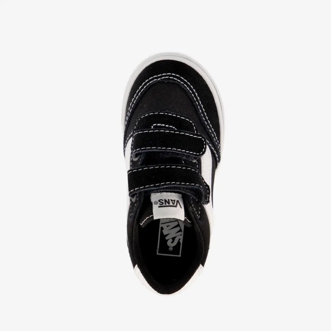 Vans Brooklyn LS V Suede/Canvas Sneakers - Zwart/Wit - afbeelding 6 van 6
