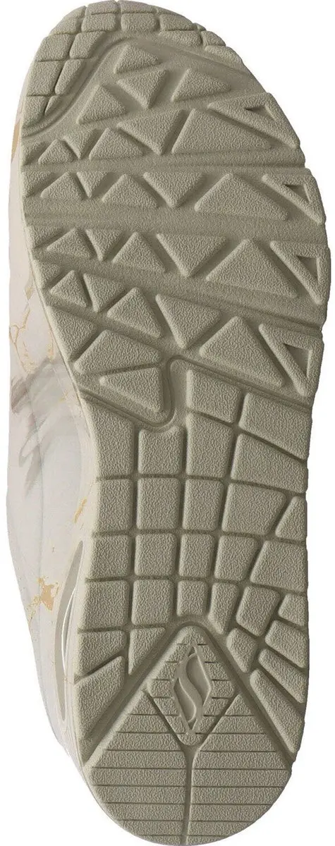 Skechers Uno Marble Marvel Dames Sneakers - Wit