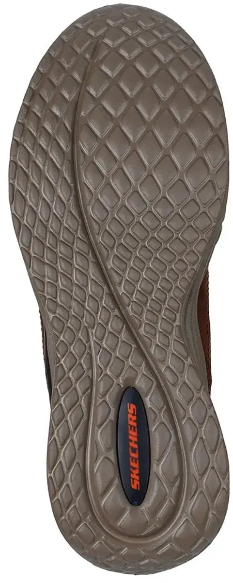 Skechers Arch Fit Moxley Heren Instappers - Donkerbruin - afbeelding 6 van 6