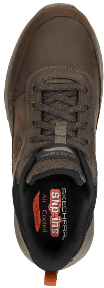 Skechers Arch Fit Moxley Heren Instappers - Donkerbruin