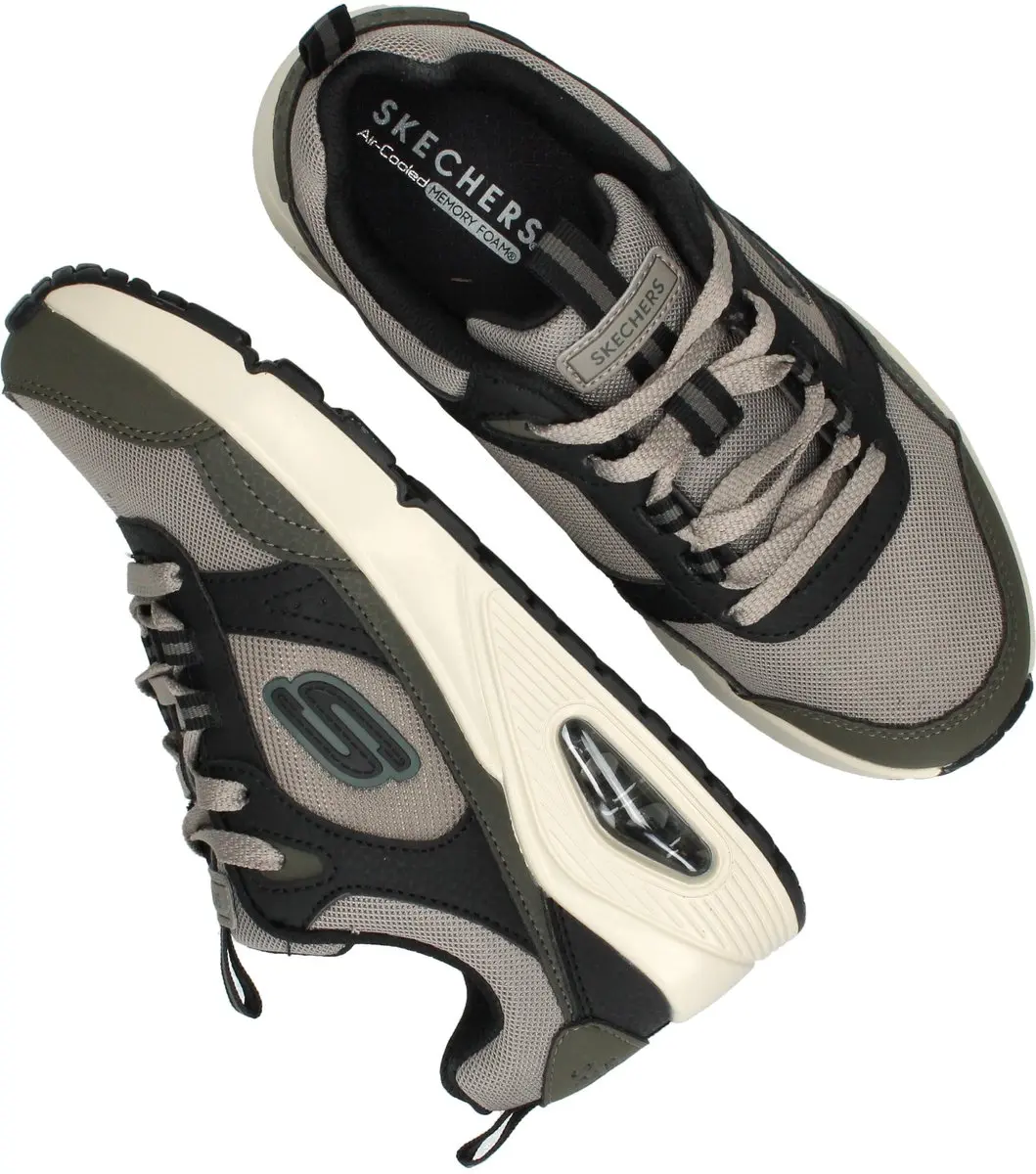 Skechers Uno Retro Groove Sneakers - 37 - Grijs