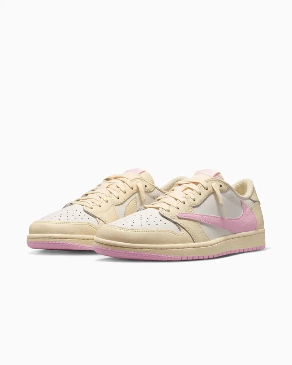 Jordan 1 Retro Low OG SP Travis Scott Shy Pink - afbeelding 4 van 6