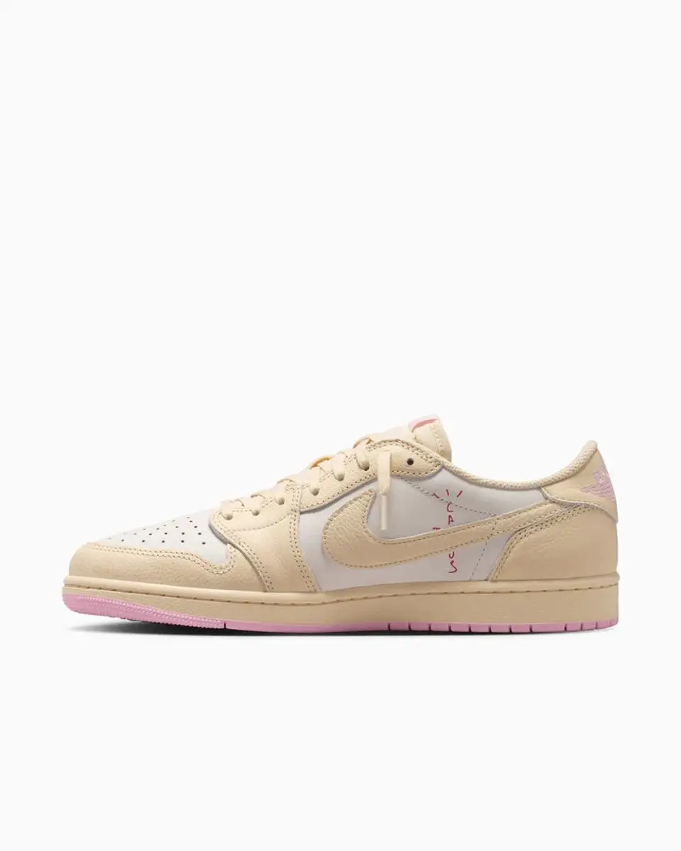 Jordan 1 Retro Low OG SP Travis Scott Shy Pink - afbeelding 5 van 6