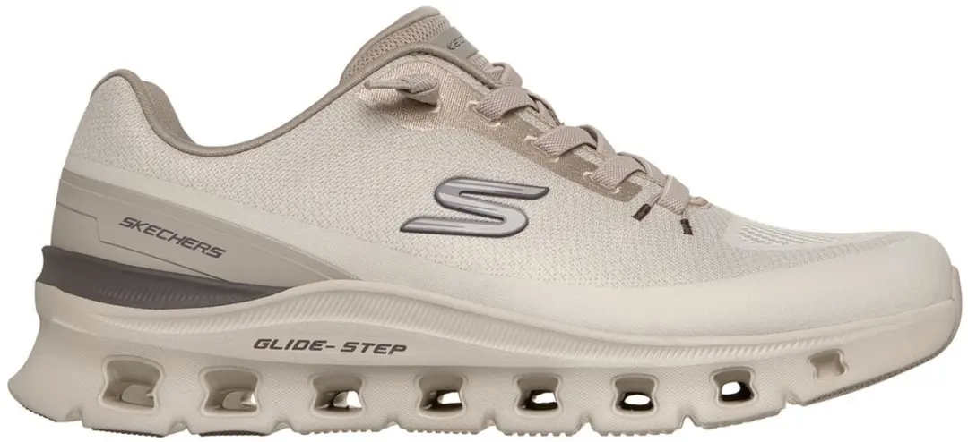 Skechers Heren Glide Step Pro Waverra Slip Ins Sneakers Taupe