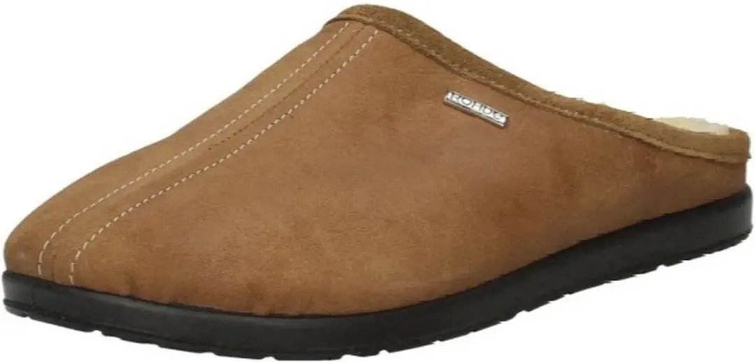 Rohde Pantoffels 6736 - Bruin Vacht Gevoerd - 44