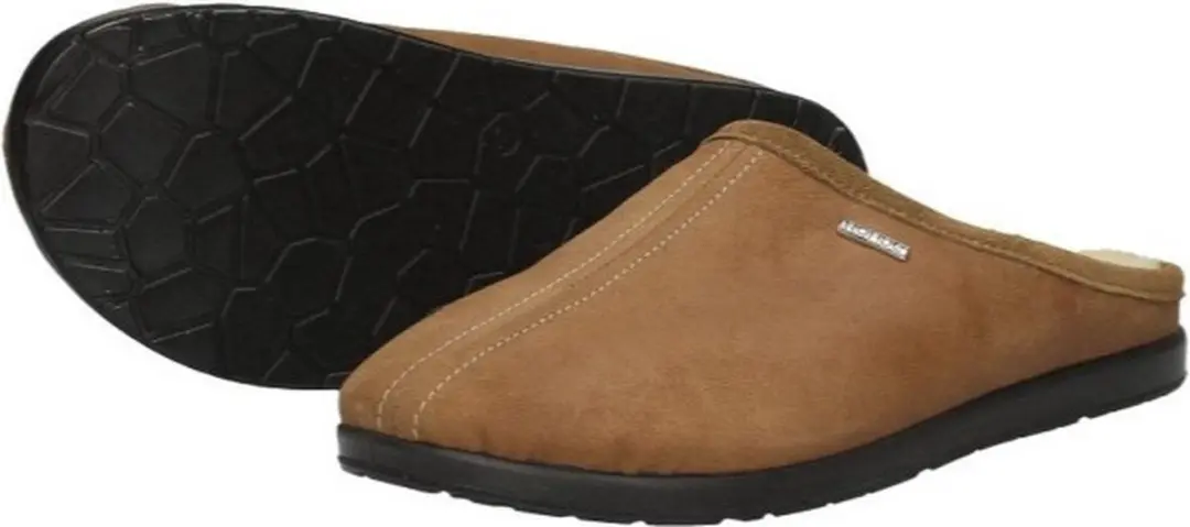Rohde Pantoffels 6736 - Bruin Vacht Gevoerd - 44