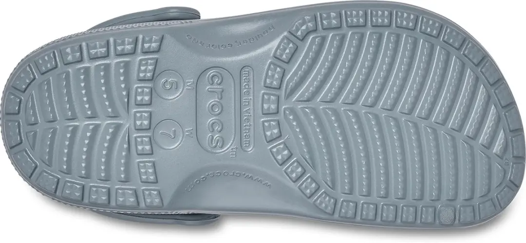 Crocs Classic Clog Instappers - Donkergrijs - Maat 42/43