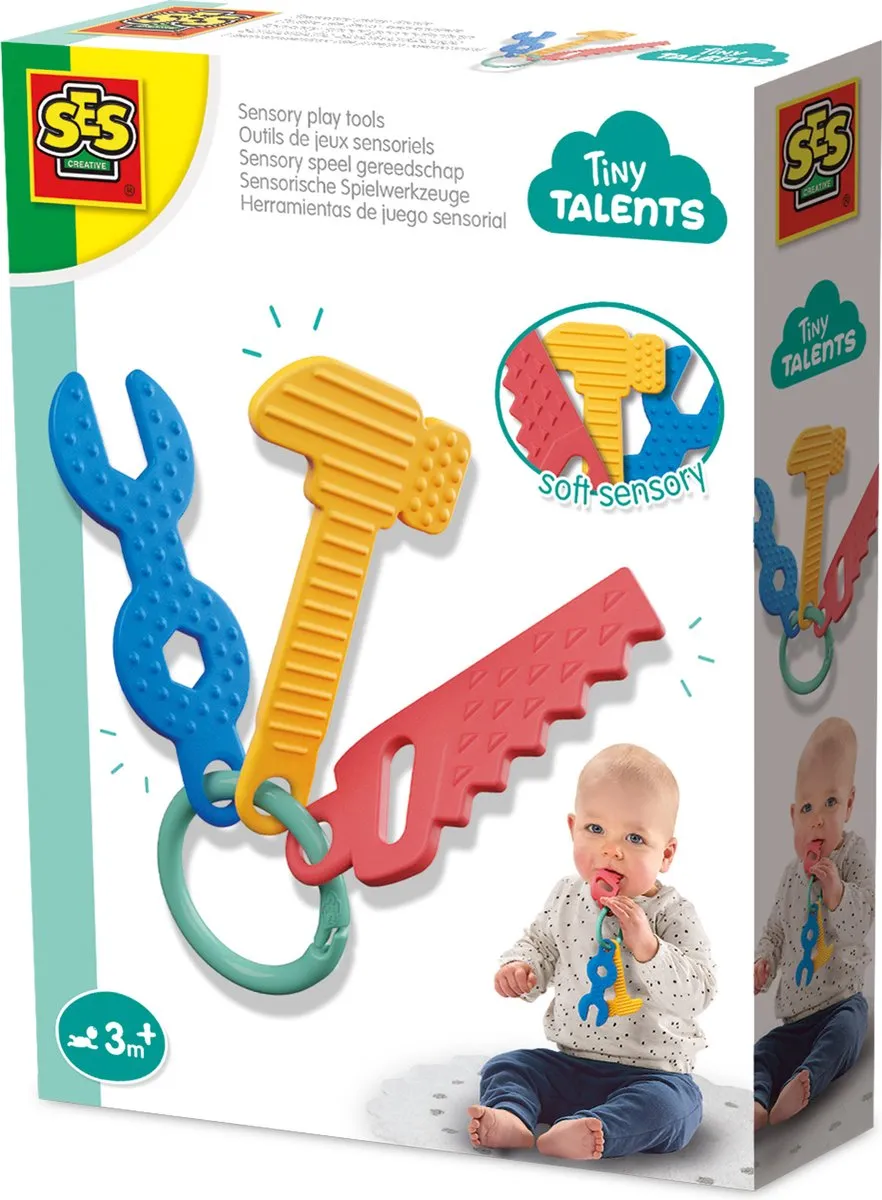 SES Creative Tiny Talents Sensorisch Speelgoed Gereedschap