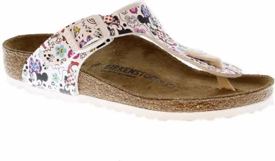 Birkenstock Gizeh Kids Lovely Minnie White  maat 31