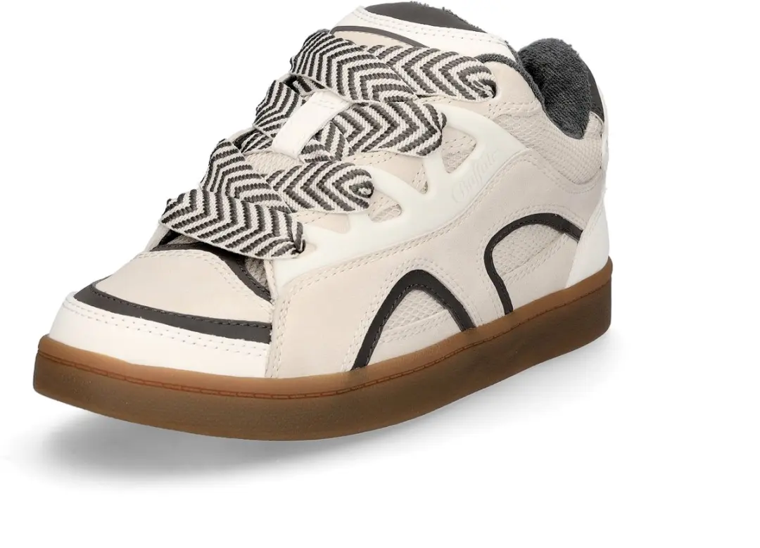Buffalo dames sneaker Liberty Skate crème