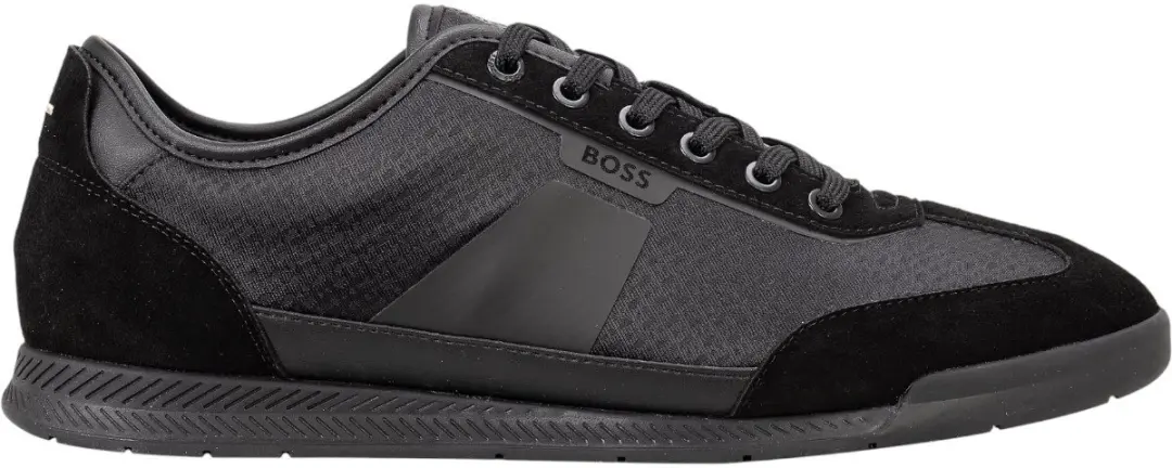 Boss Heren Sneakers Zwart 50557877/005 Nitan Lowp Nymn