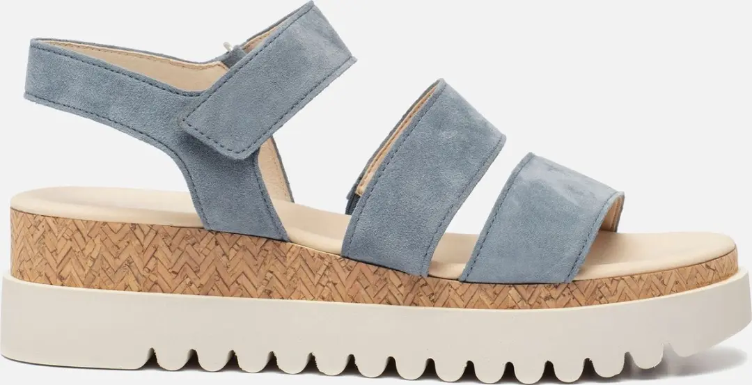 Gabor Sandalen blauw Synthetisch