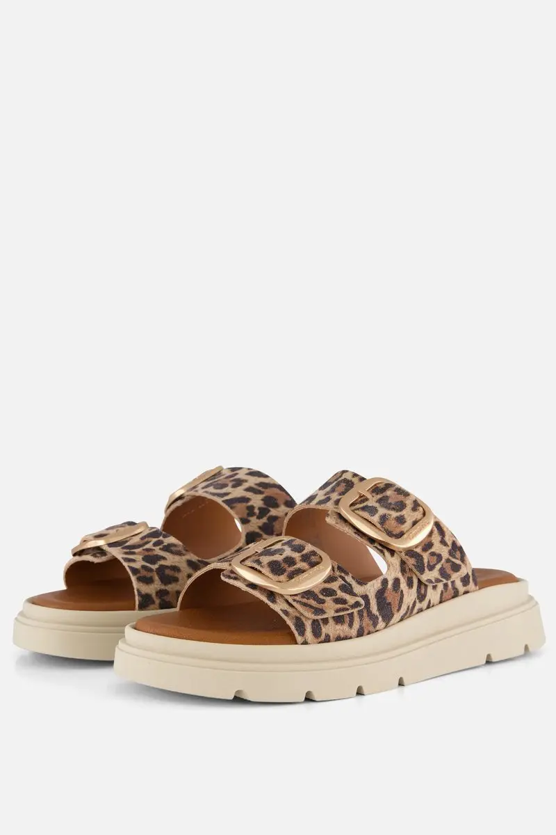 Tamaris Damen Pantolette M2723942 in braun