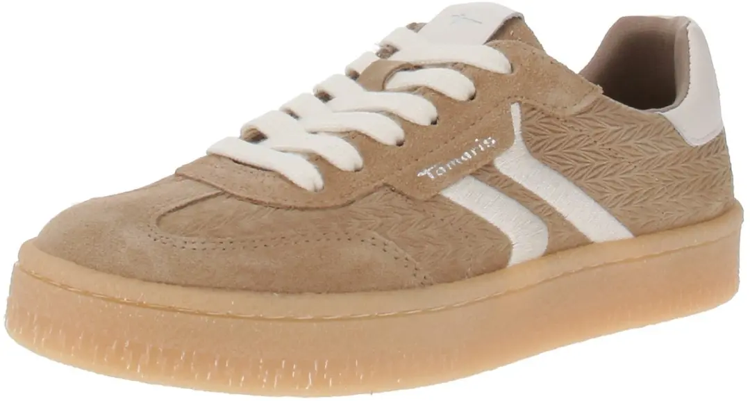 Tamaris 101234 Sneakers - Bruin Suede - Maat 40
