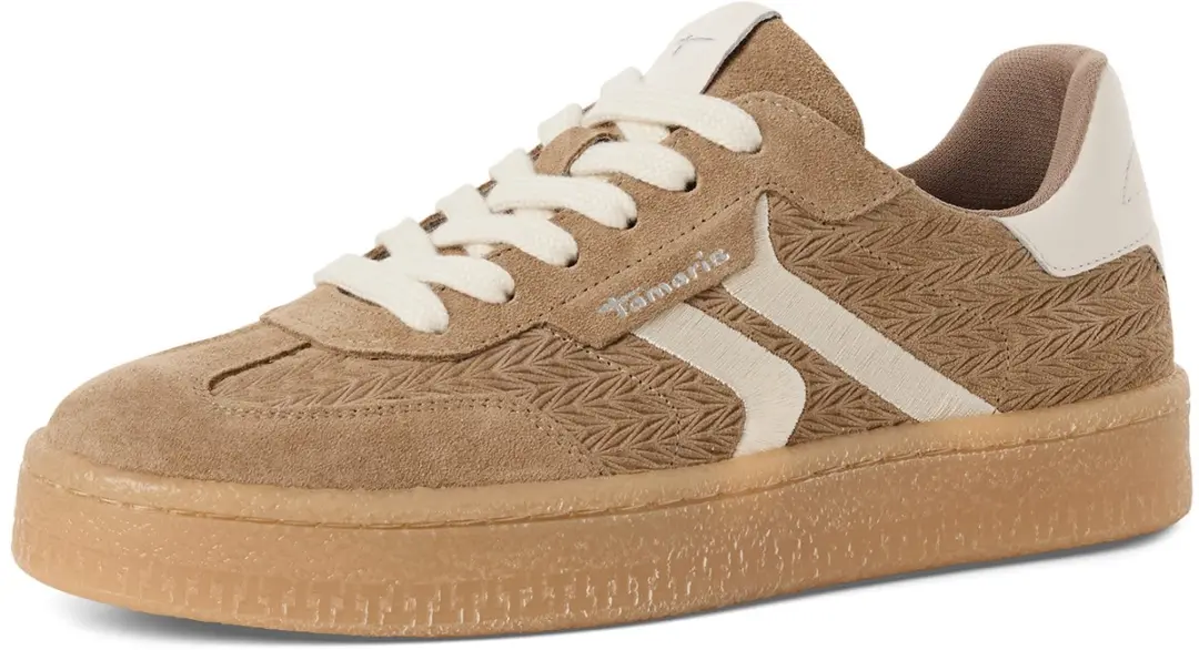 Tamaris 101234 Sneakers - Bruin Suede - Maat 40