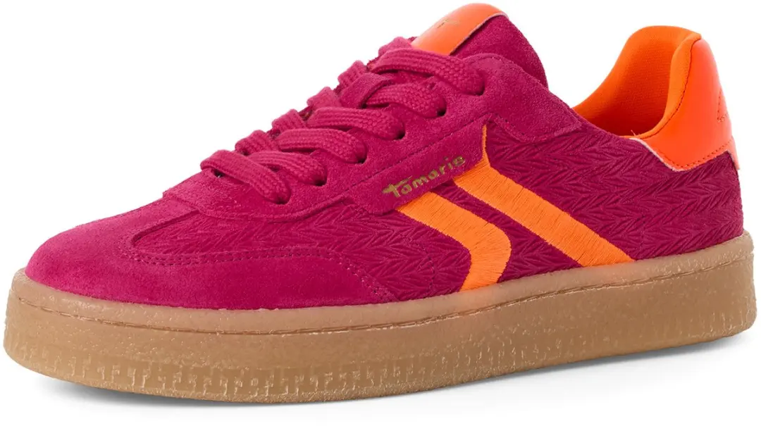 Tamaris 101237 Sneakers - Roze Suede - afbeelding 4 van 6