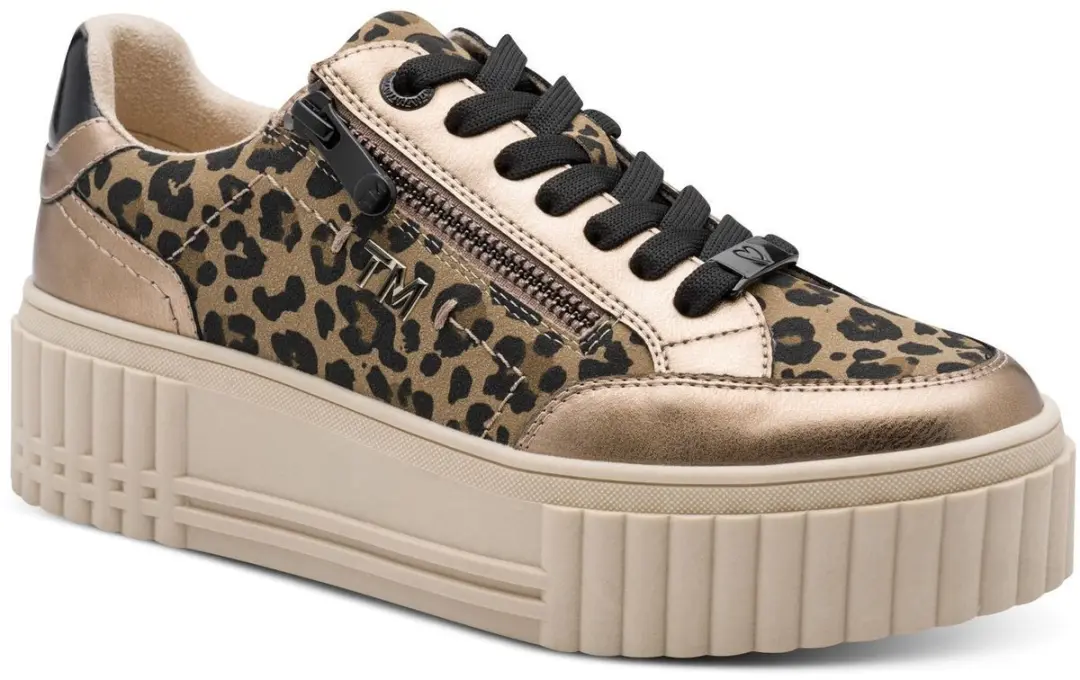 Marco Tozzi Dames Sneaker 2-23728-46 4B9 F-breedte Maat: 41 EU