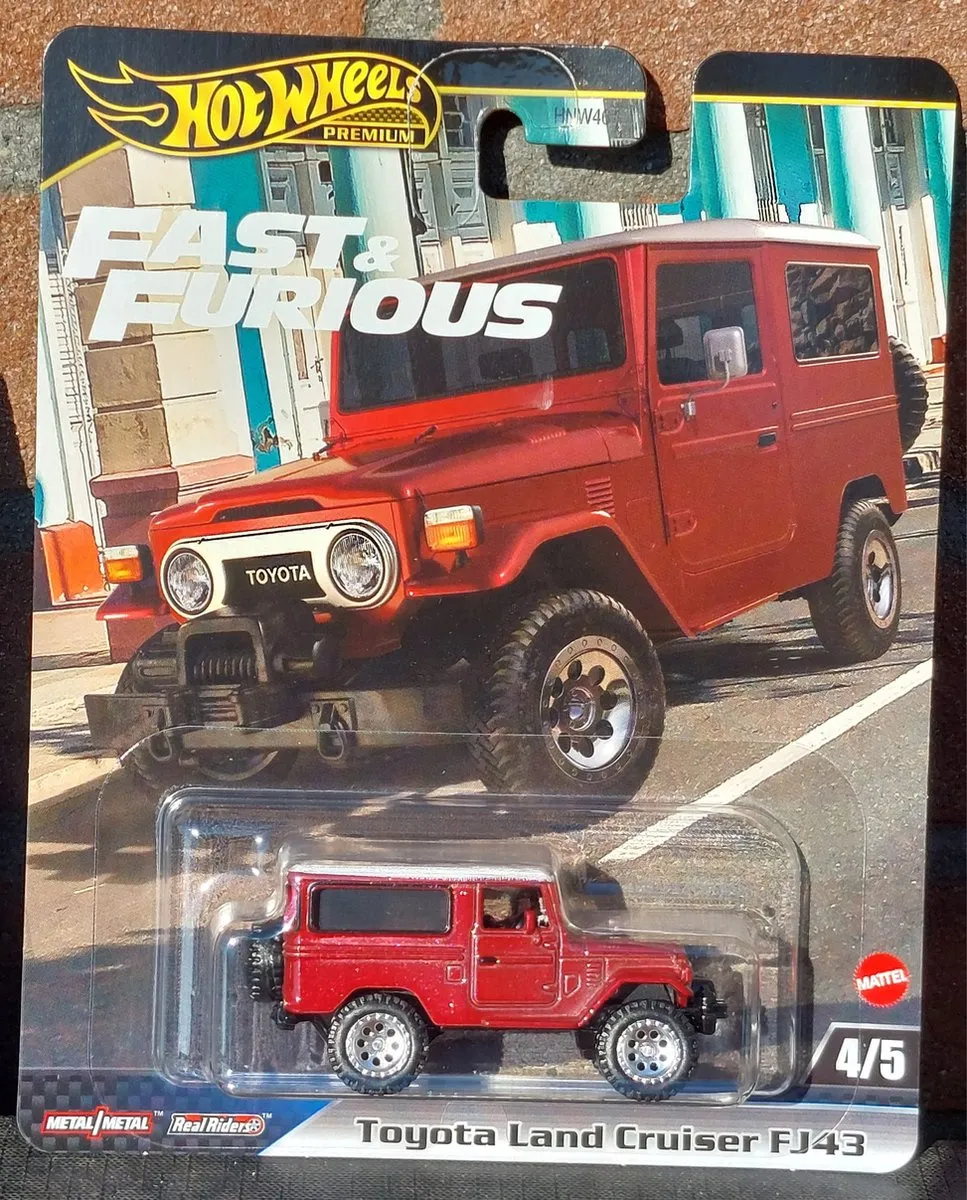 Hot Wheels Fast & Furious Toyota Land Cruiser FJ43 HNW46 - Bordeaux Rood