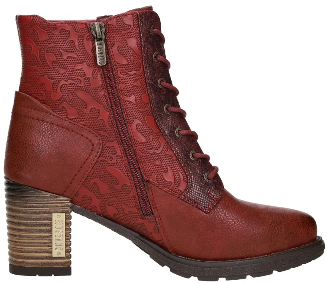 Mustang Veterschoenen Hak Veterschoenen Hak