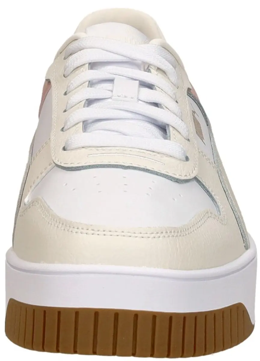 PUMA Carina Street Dames Sneakers - PUMA White-Alpine Snow-Frosted Ivory - afbeelding 3 van 6