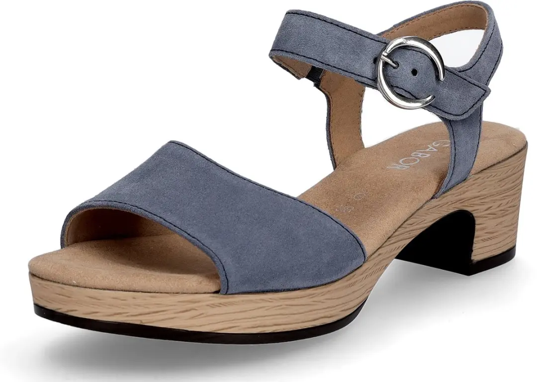 Gabor Damen Sandalette Kreta in blau