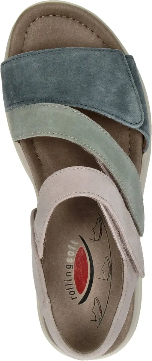 Gabor Damen Rolling Soft Sandalette - 37 - Lila