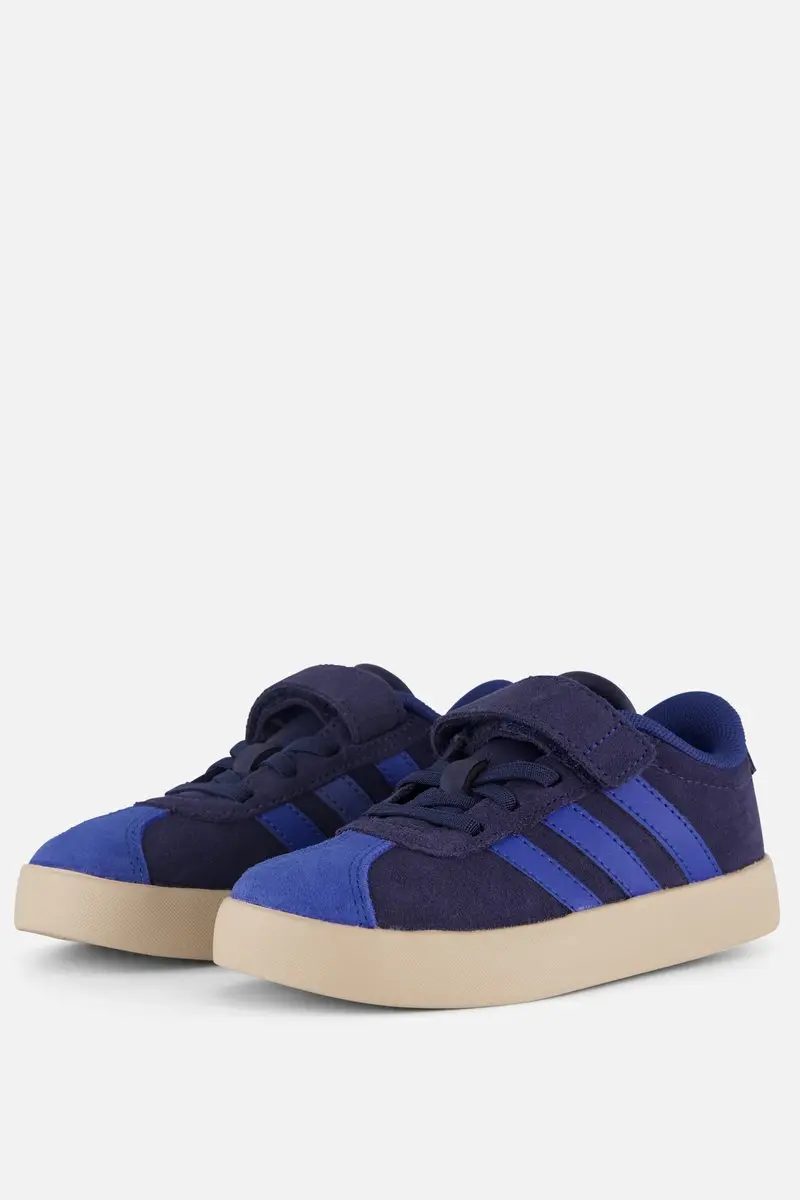Adidas VL court 3.0 Sneakers blauw Suede