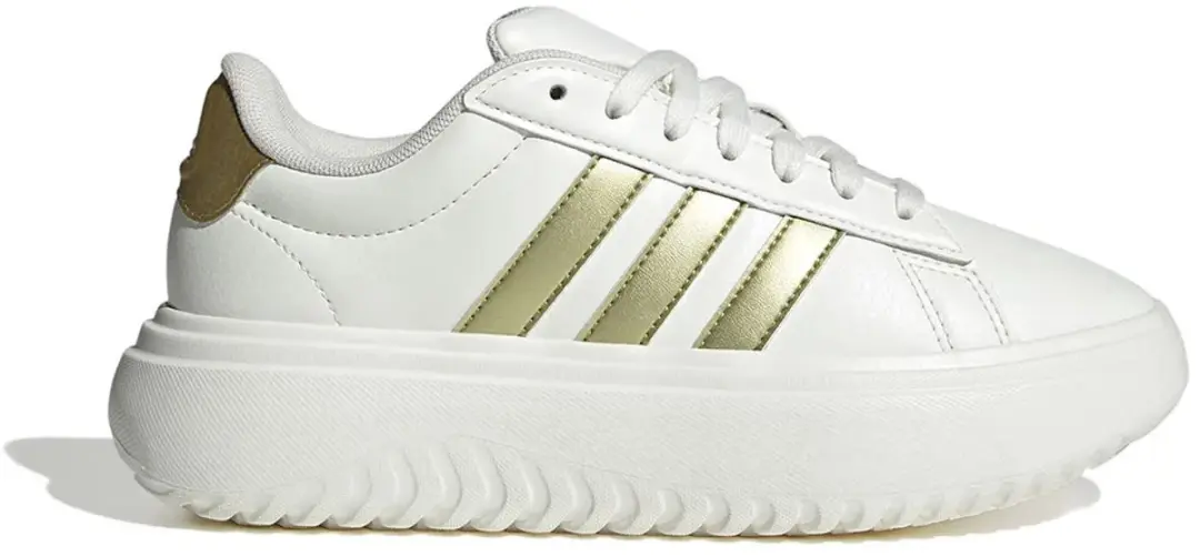 Adidas Grand Court Platform Schoenen Wit EU 38 2/3 Vrouw