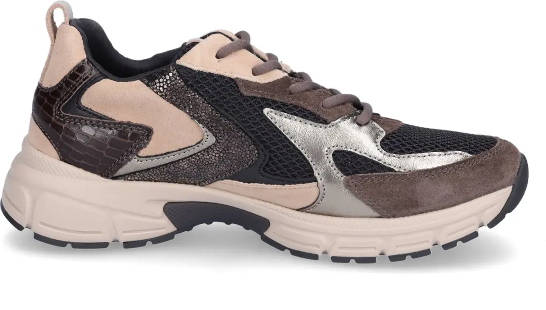 Gabor Dames Sneakers - Bruin - Maat 36 - afbeelding 4 van 6