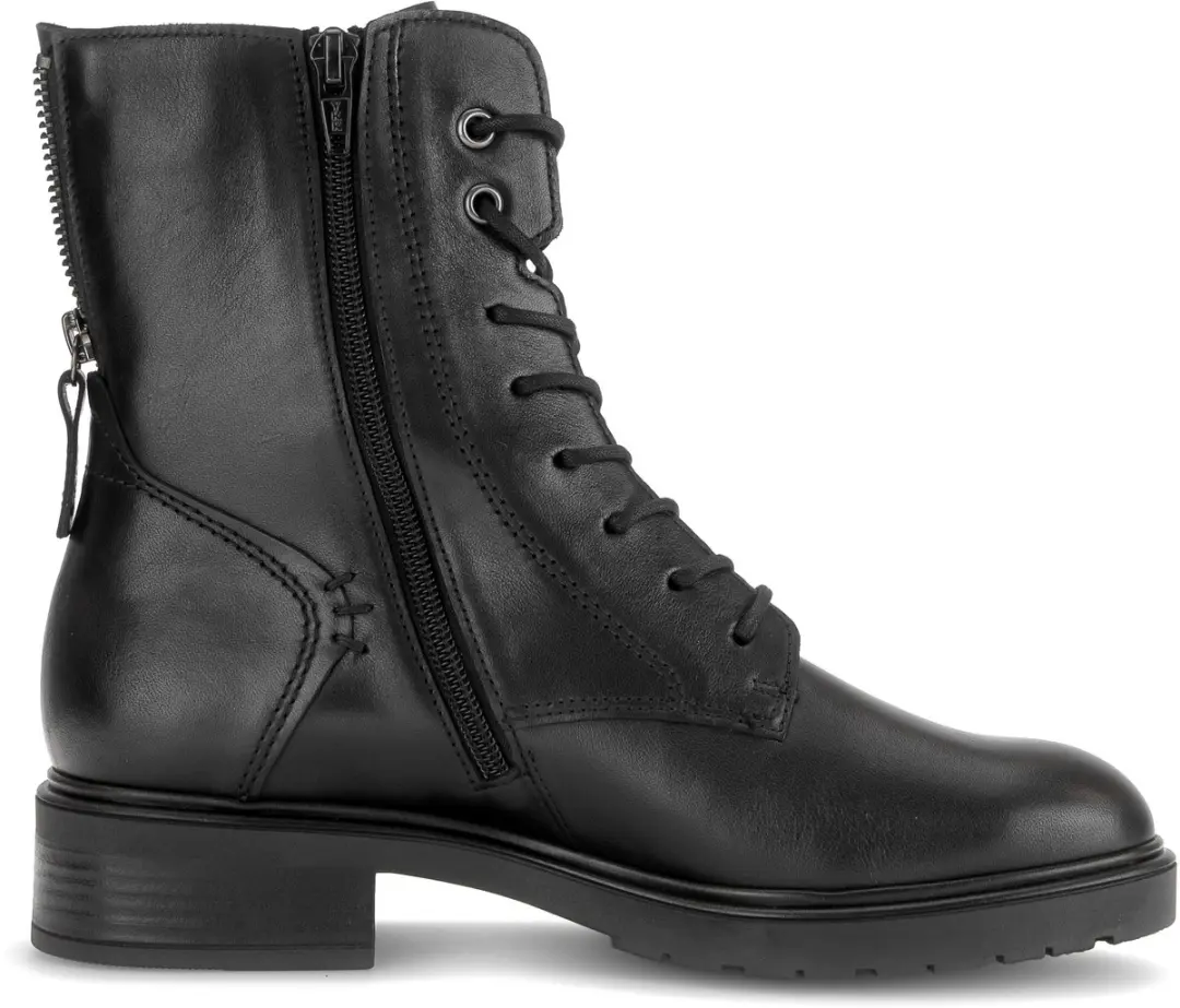 Gabor 8010.02.001 Dames Veterboots - Zwart - afbeelding 3 van 6