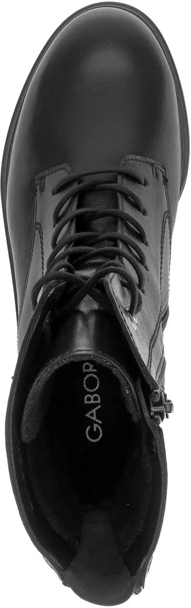 Gabor 8010.02.001 Dames Veterboots - Zwart - afbeelding 4 van 6